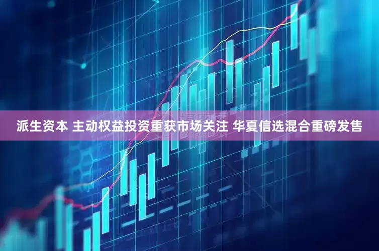 派生资本 主动权益投资重获市场关注 华夏信选混合重磅发售